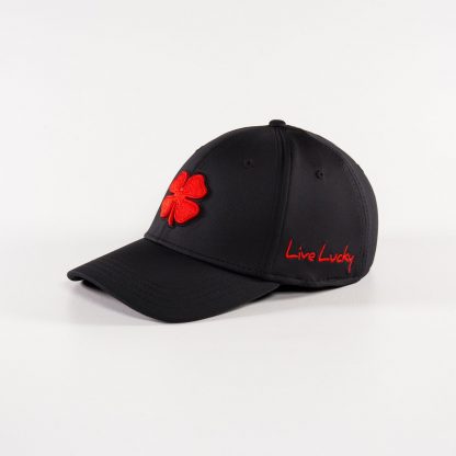 Black Clover "Live Lucky" Premium Golf Hats (Full Back) - Image 3